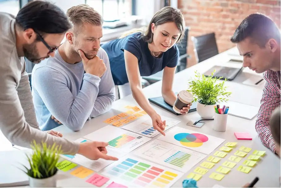 Team erarbeitet Veränderungsbereitschaft in Workshops
